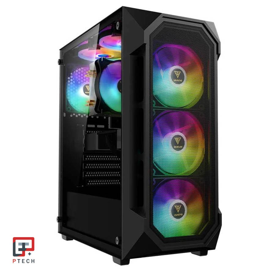 تصویر کیس کامپیوتر گیم دیاس مدل Gamdias AURA GC1 Elite ARGB 