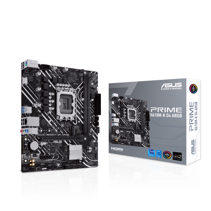 مادربرد ایسوس مدل ⁦ASUS PRIME H610M-K D4⁩